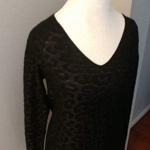 Loft animal print sweater